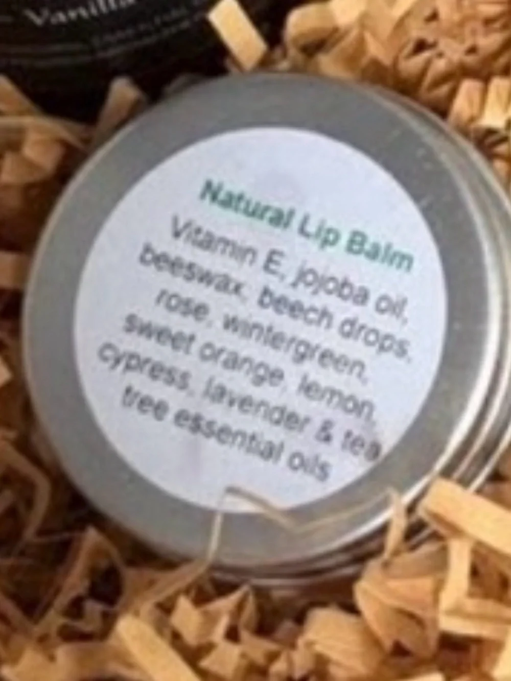 Natural Lip Balm  - Neutral Shade - Unscented Herbal .. HANDMADE!